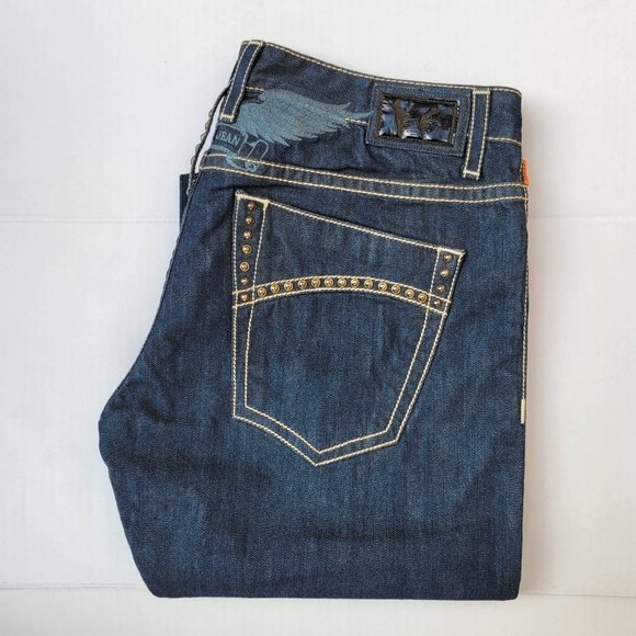 New Men's ROBIN'S JEAN sz 38 Marlon Slim Straight Jeans